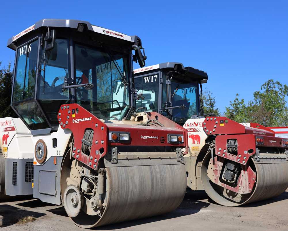 Transport maszyn budowlanych